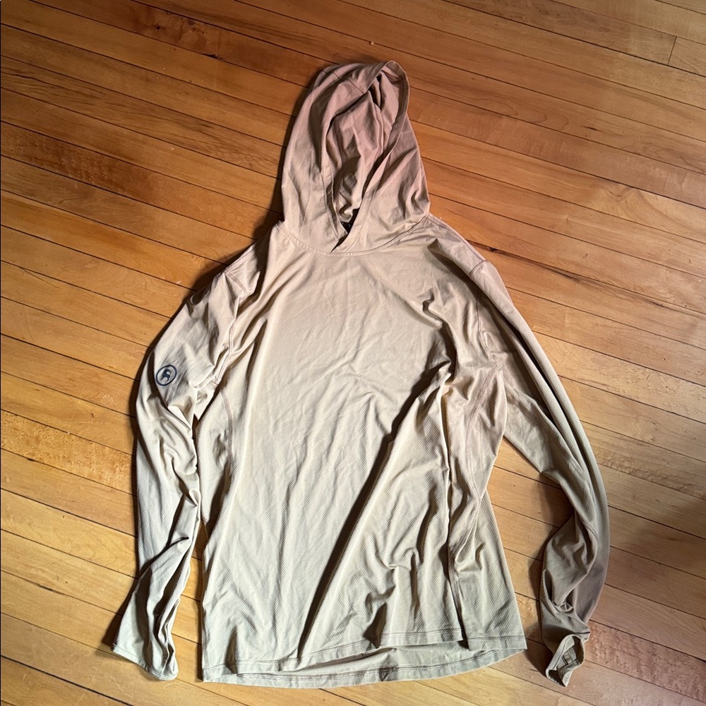 Men's Lightweight Tan Hoodie